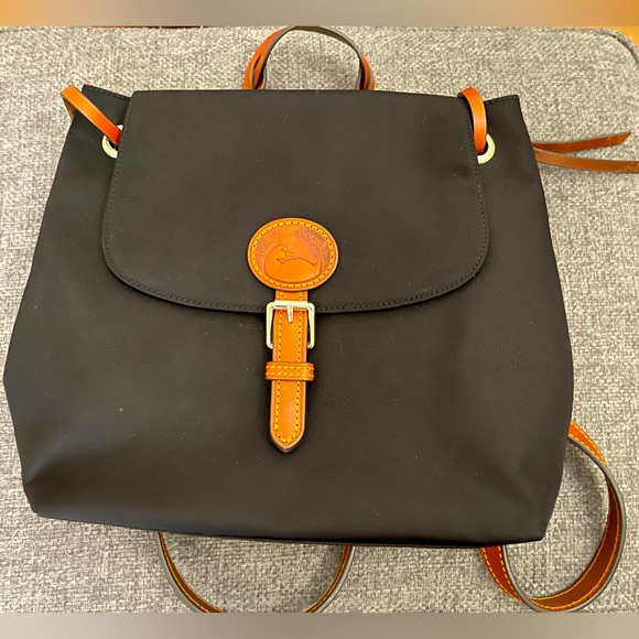 Dooney & Bourke Handbags - Dooney & Bourke Nylon Flap Backpack